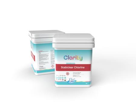 Clarity Stabiclear Stabilised Chlorine (M10 SKUs: 3kg-369710 10kg-369711)
